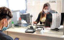 Las oficinas del Registro Civil retomaron la atención presencial.