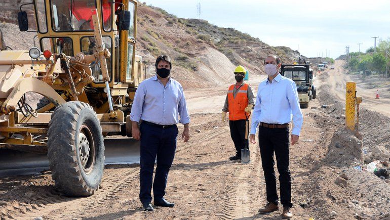 La avenida Huilen, cerca de tener asfalto
