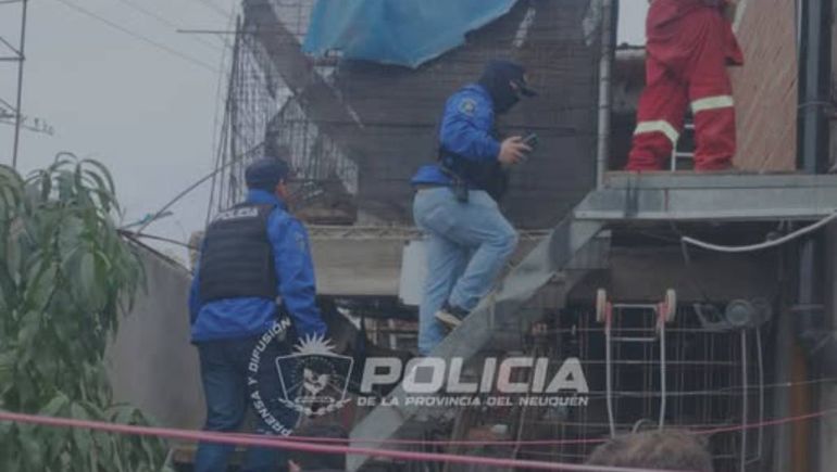 La Policía encontró el gato negro muerto en la vivienda.&nbsp;