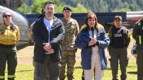Patricia Bullrich y Luis Petri anunciaron la medida desde El Bolsón / Foto Prensa Ministerio