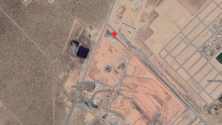 En este lugar fue hallado el cuerpo de la mujer en estado de descomposición. En este lugar fue hallado el cuerpo de la mujer en estado de descomposición.