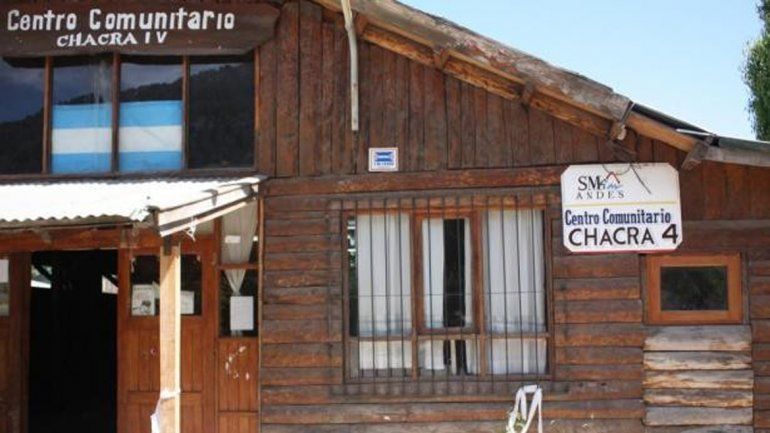 El centro comunitario atacado en un barrio de la ciudad cordillerana.