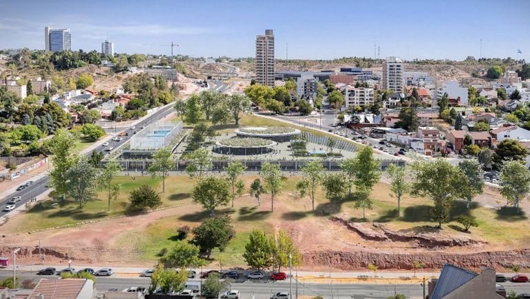 En 8 fotos, cómo se verá Neuquén con el nuevo estacionamiento de la rotonda de Pirkas