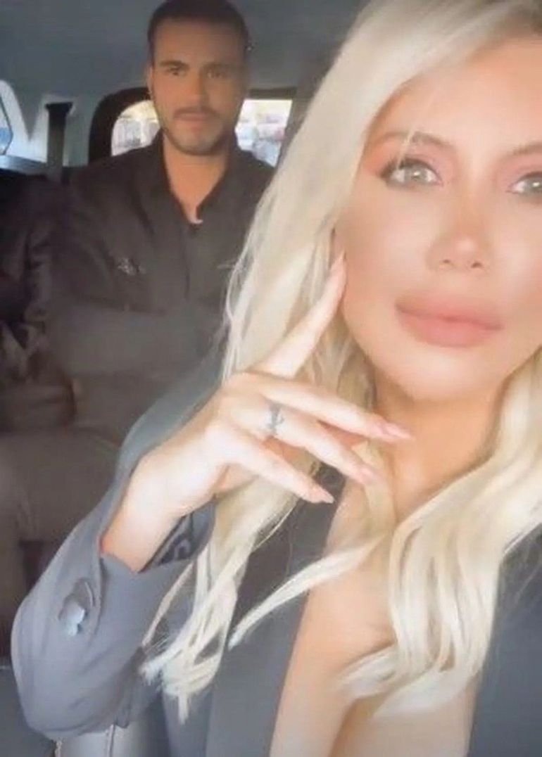 Wanda Nara no salió a desmentir a su guardaespaldas.