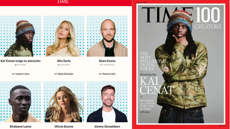 Time eligió a los influencers más influyentes