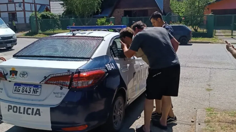 El delincuente fue detenido en San Martín de los Andes / Foto Gentileza