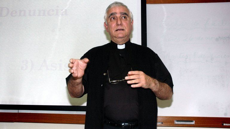 Monseñor Lozano habló en nombre de la Comisión Episcopal.