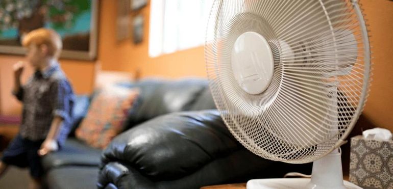 El truco para queel ventilador enfríe como un aire acondicionado