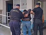 Luego del ataque de furia, el agresor fue detenido por la policía.