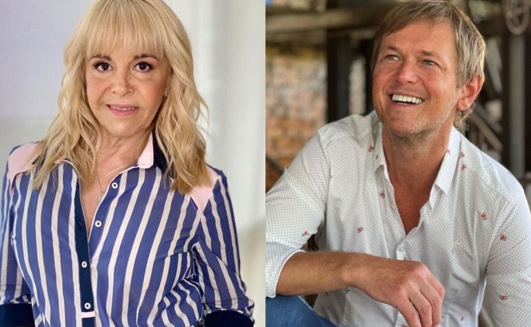 La Tata y el actor se conocieron hace 20 años en la obra teatral Pijamas.