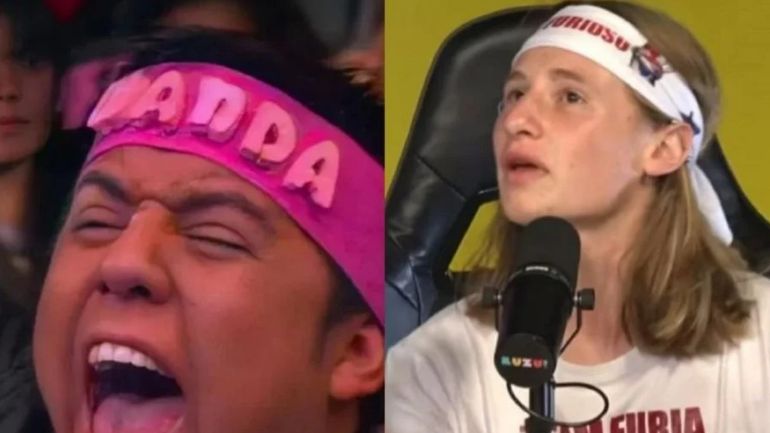 El fan de Wanda Nara presentó en sociedad a la fan de Furia: el increíble video