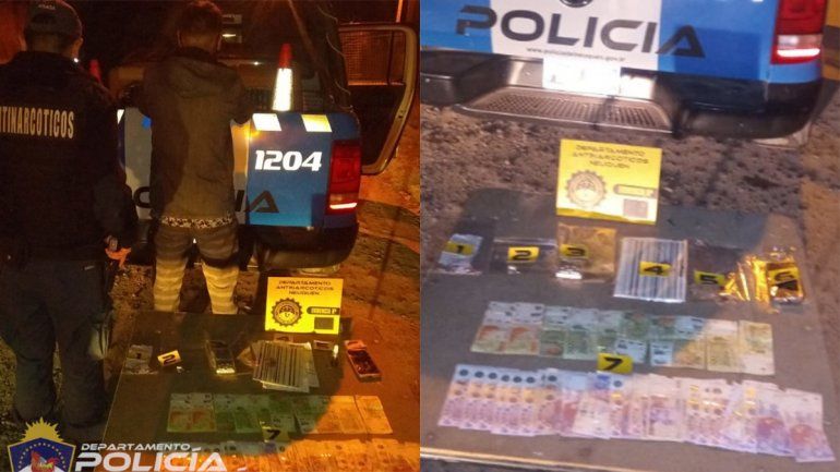 Intentó evadir un control policial y le encontraron casi 100 dosis de LSD