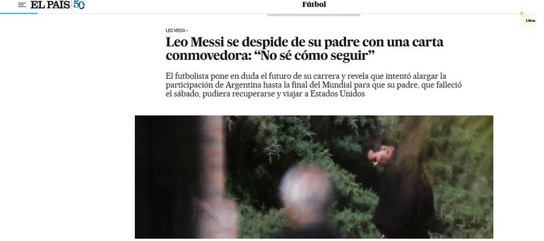 Diario El País de España. Diario El País de España.