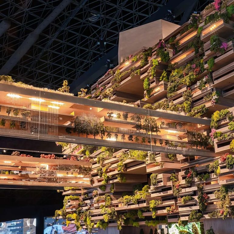 Así será el interior de la ciudad, según el proyecto. Así será el interior de la ciudad, según el proyecto.