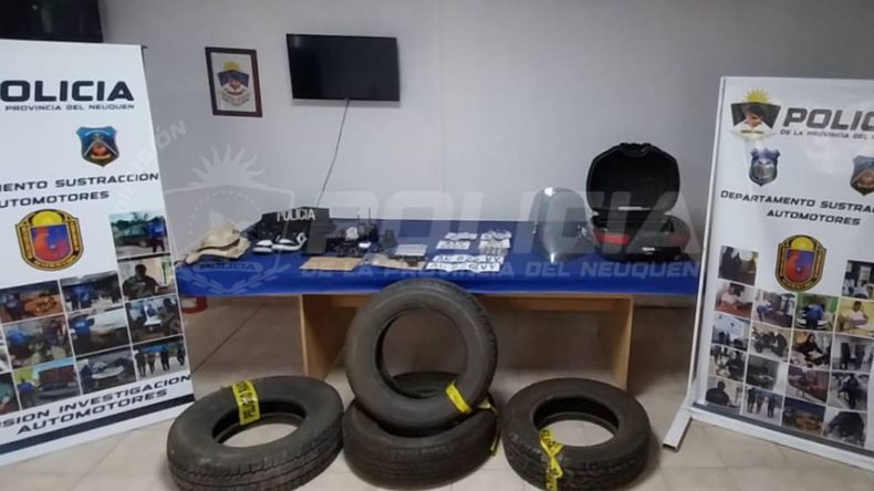 La policía desarticuló una banda delictiva de Neuquén. | LM Neuquen La policía desarticuló una banda delictiva de Neuquén.