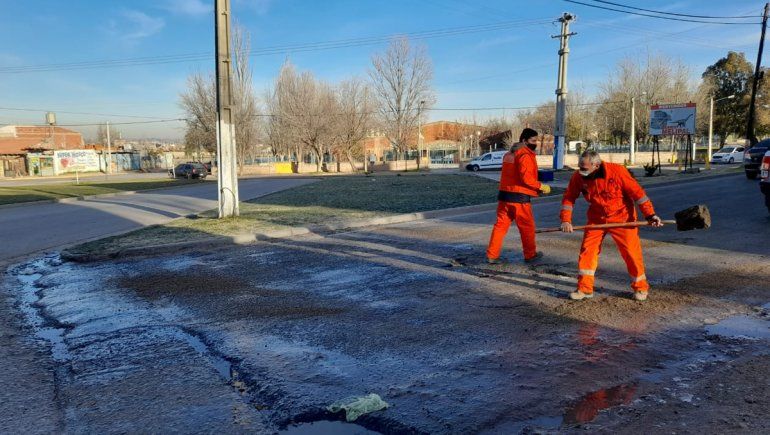 Anticiparon el operativo de deshielo por las bajas temperaturas