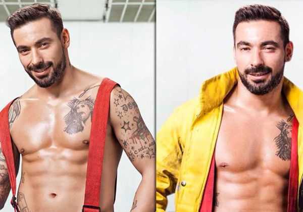 Se filtró el nuevo video de Pocho Lavezzi como bombero