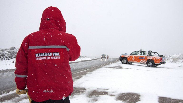 Los trabajadores de Vialidad están de paro: tienen que ir al baño en medio del campo