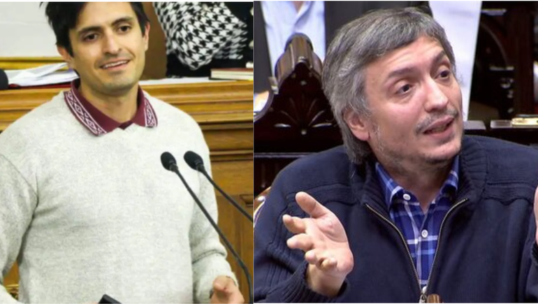Michelo apuntó a Máximo Kirchner con sus críticas