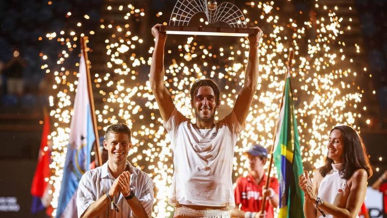 De dormir en un calabozo en Alemania a un título soñado: la historia de Tomás Etcheverry, el ganador del ATP 500 de Río de Janeiro