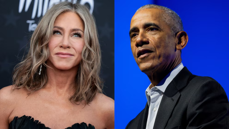 Los rumores de un romance entre Barack Obama y Jennifer Anniston.