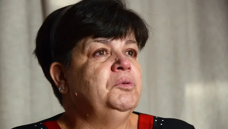 Elizabeth Caamaño, la esposa de Gabriel Jara. Elizabeth Caamaño, la esposa de Gabriel Jara.