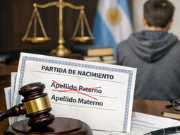 La Justicia de Bariloche autorizó a suprimir el apellido paterno de dos adolescentes ante un pedido. La Justicia de Bariloche autorizó a suprimir el apellido paterno de dos adolescentes ante un pedido.