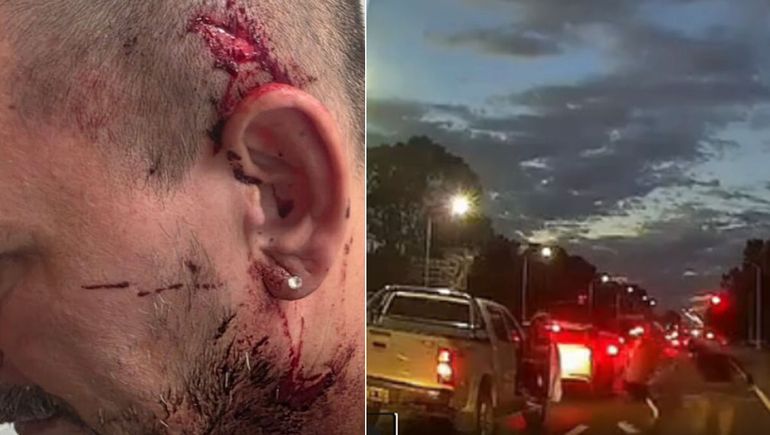 Un conductor agredió con un palo a otro tras un choque.