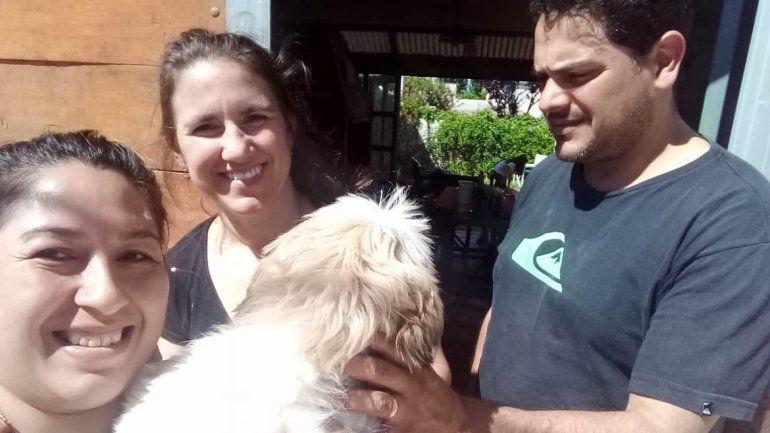 Apareció Coco, el perrito que es terapia para una abuela enferma