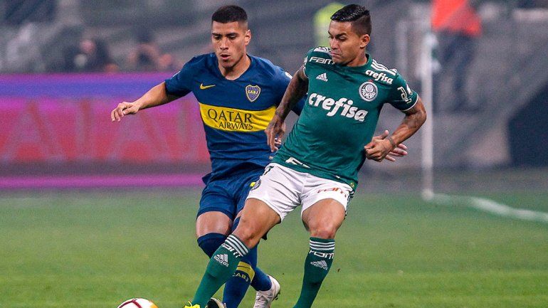 Boca y Palmeiras ya juegan el segundo tiempo: empatan 0-0
