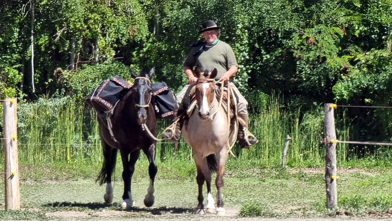 El gaucho del Banco Nación