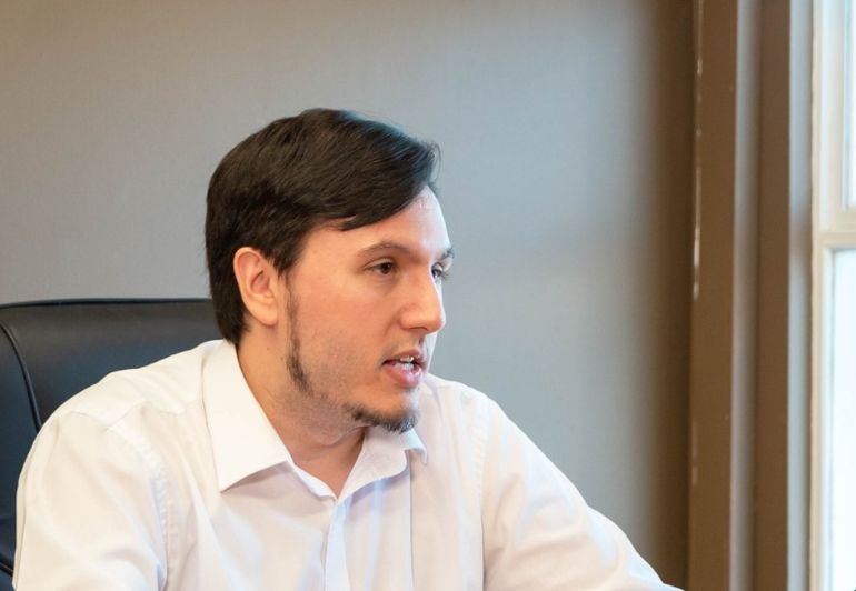 Ezequiel Suazo, gerente general de la Sociedad Cooperativa Popular Limitada (SCPL), que presta el servicio de luz en Comodoro Rivadavia y Rada Tilly, en Chubut. Ezequiel Suazo, gerente general de la Sociedad Cooperativa Popular Limitada (SCPL), que presta el servicio de luz en Comodoro Rivadavia y Rada Tilly, en Chubut.