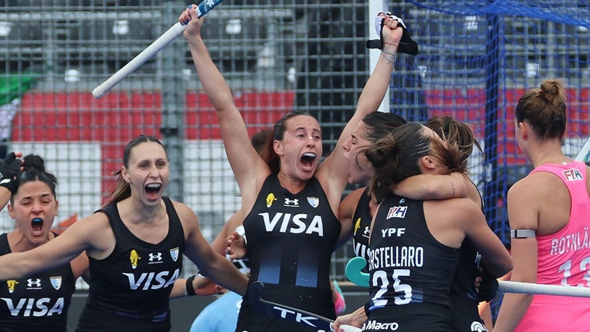 Triunfazo agónico de Las Leonas ante Alemania en el Mundial