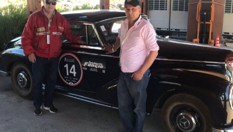 El Mercedes Benz de Juan Manuel Fangio que corrió las 1000 Millas Sport