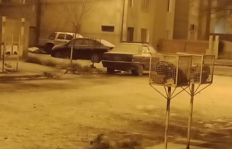 Ola polar en Chubut. Ola polar en Chubut.
