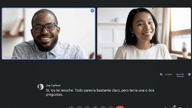 Google Meet ofrecerá subtítulos y traducciones en vivo a diferentes idiomas