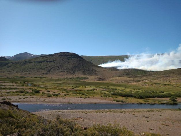 Controlaron un incendio forestal en Loncopué
