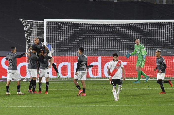 Nacho Fernández no gritó el gol a River.