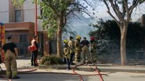 El fatal incendio de este lunes dejó a dos hombres muertos. El fatal incendio de este lunes dejó a dos hombres muertos.