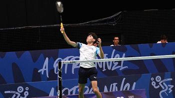 El pibe de Pehuenia está en cuartos de final. Fotos: Sergio Dovio El pibe de Pehuenia está en cuartos de final. Fotos: Sergio Dovio