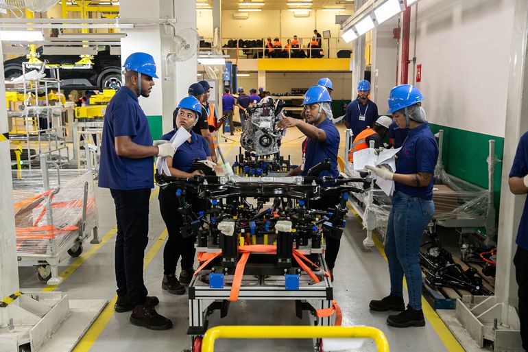 BYD ya fabrica el Dolphin Mini en su planta de Brasil. Foto: BYD BYD ya fabrica el Dolphin Mini en su planta de Brasil. Foto: BYD