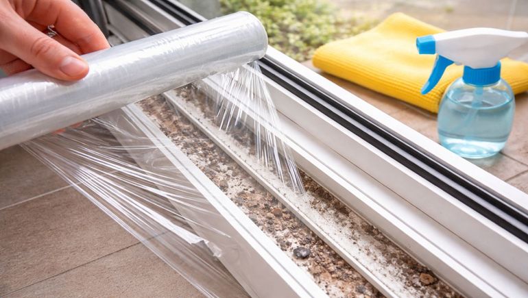 El papel film puede resultar muy útil para ahorrarse un trabajo incómodo. El papel film puede resultar muy útil para ahorrarse un trabajo incómodo.