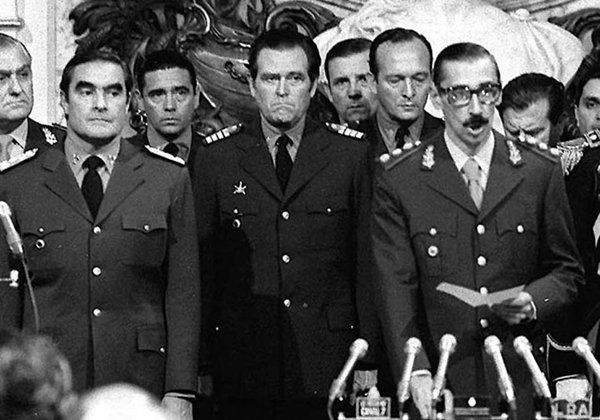 El general Jorge Rafael Videla y la Junta Militar