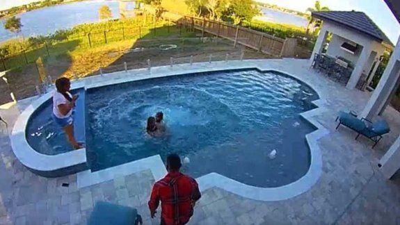 video: estrella de la nba salva a su hijo de morir ahogado