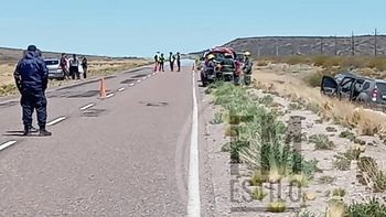 La foto de FM Estilo donde se observa el vehículo accidentado.