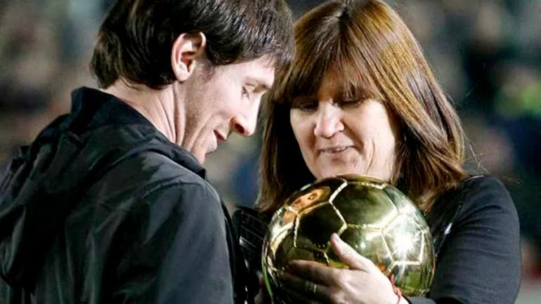 Lionel Messi y su mamá Celia Lionel Messi y su mamá Celia