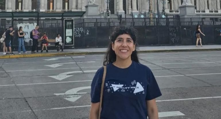 Natalia Carrizo, científica de la UNPSJB premiada en los EE.UU por un proyecto de inteligencia artificial. Natalia Carrizo, científica de la UNPSJB premiada en los EE.UU por un proyecto de inteligencia artificial.