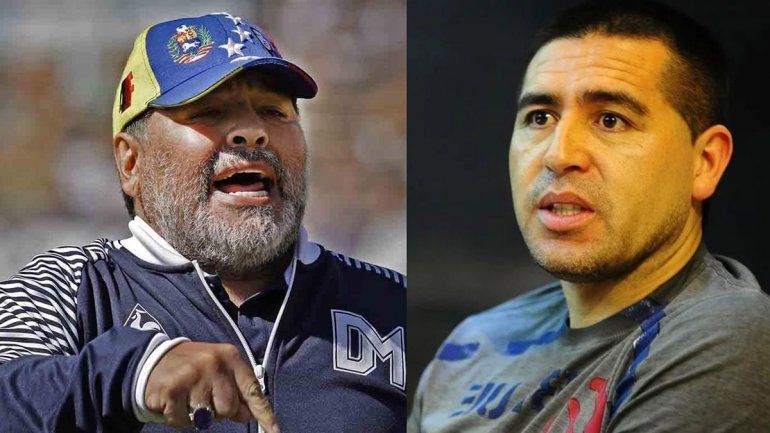 Maradona: Riquelme está haciendo estupideces, no queremos tener un Passarella en Boca