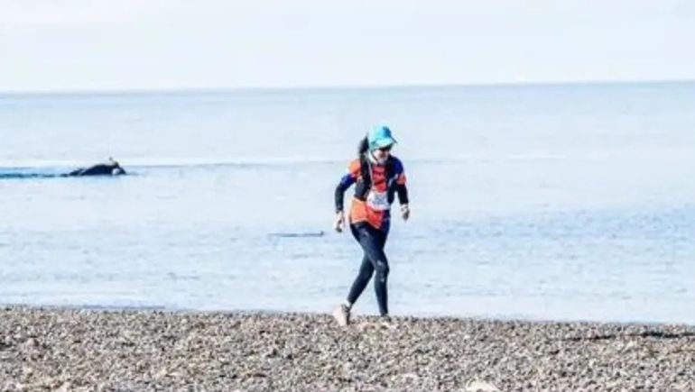 Aventura Franca Austral: la competencia en un área protegida que combina running y avistaje de ballenas.