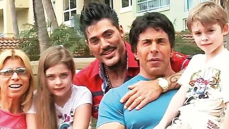 Marta Fort y su familia Marta Fort y su familia